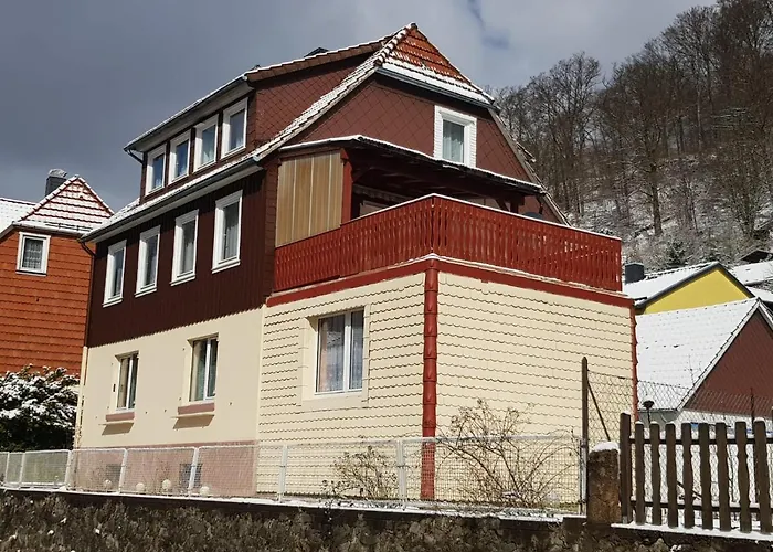 Haus Am Fluss Mit Wunderschöner Dachterrasse Mit Flussblick ,garten Und Grill * Zorge
